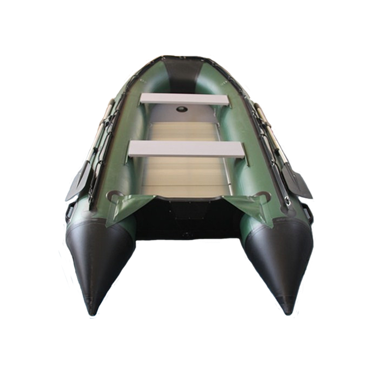 Bote inflable auxiliar con suelo de colchoneta neumática Barco de pesca, Bote de remos auxiliar_Schlauchboot (3)